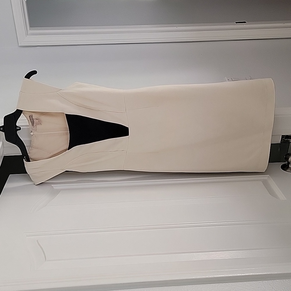 Forever 21 Cream & Black Dress